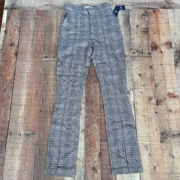 Abercrombie & Fitch Pants - Abercrombie & Fitch Gray Plaid Skinny Pants